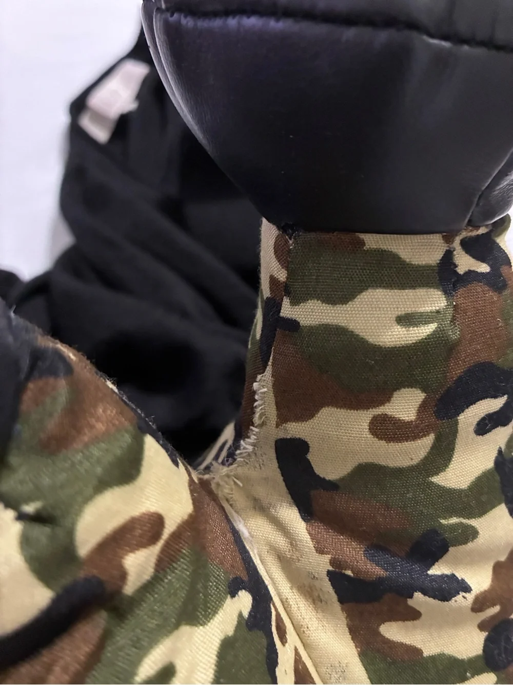 Sugar Loaf 16” Military Camo Teddy Bear Saluting Soldier 2007 Stuffed Animal